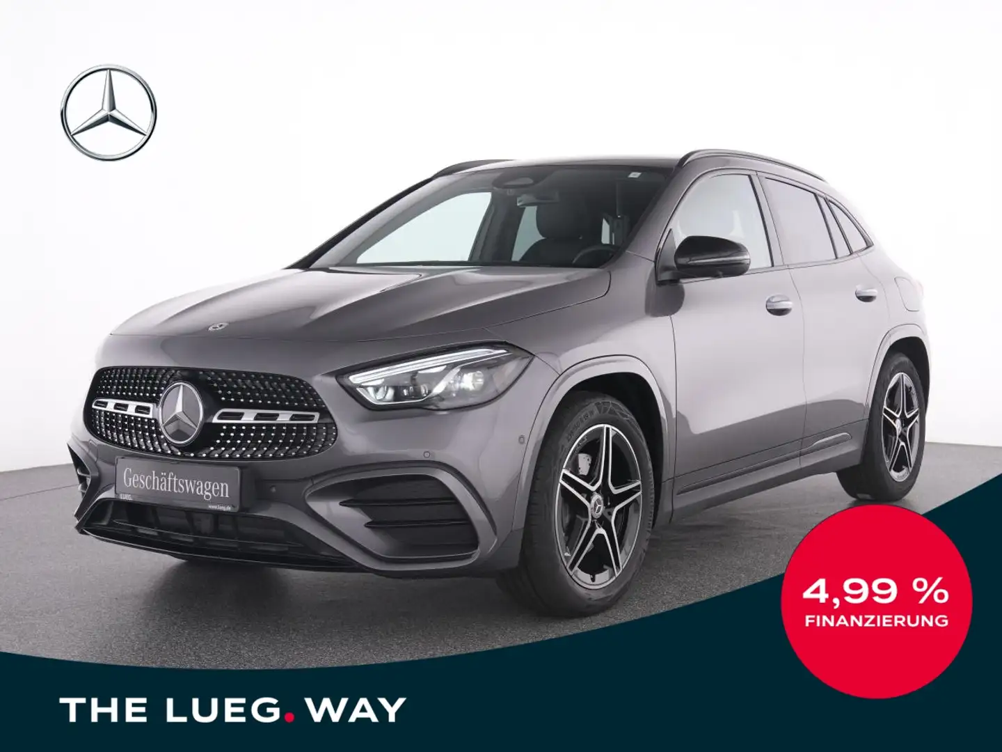 Mercedes-Benz GLA 200 d AMG+NIGHT+PANO+SOUND+KEYLESS+TOTW+360° Grau - 1