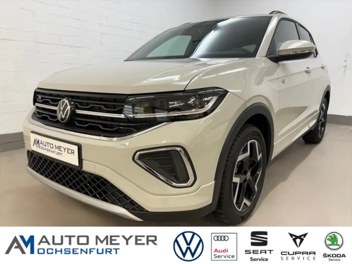 Volkswagen T-Cross R-Line 1.5 l AHK Navi Kamera Ganzjahresreifen Gris - 1