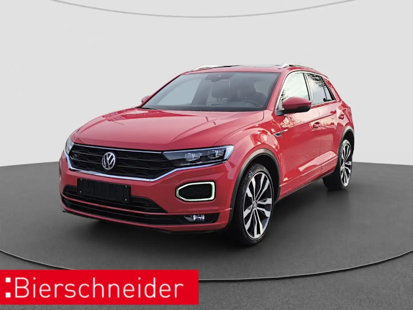 Volkswagen T-Roc 2.0 TSI DSG 4M Sport NAVI PANO RFK Rot - 1