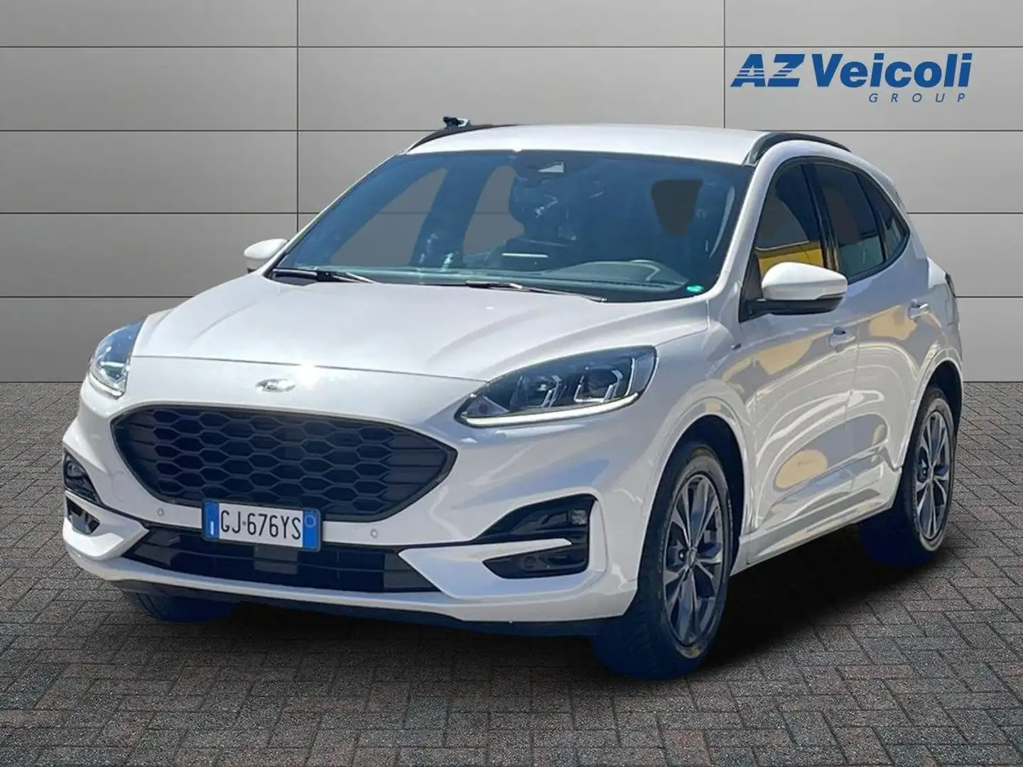Ford Kuga Kuga III 25 full hybrid ST-Line X Design 190cv cvt Bianco - 2