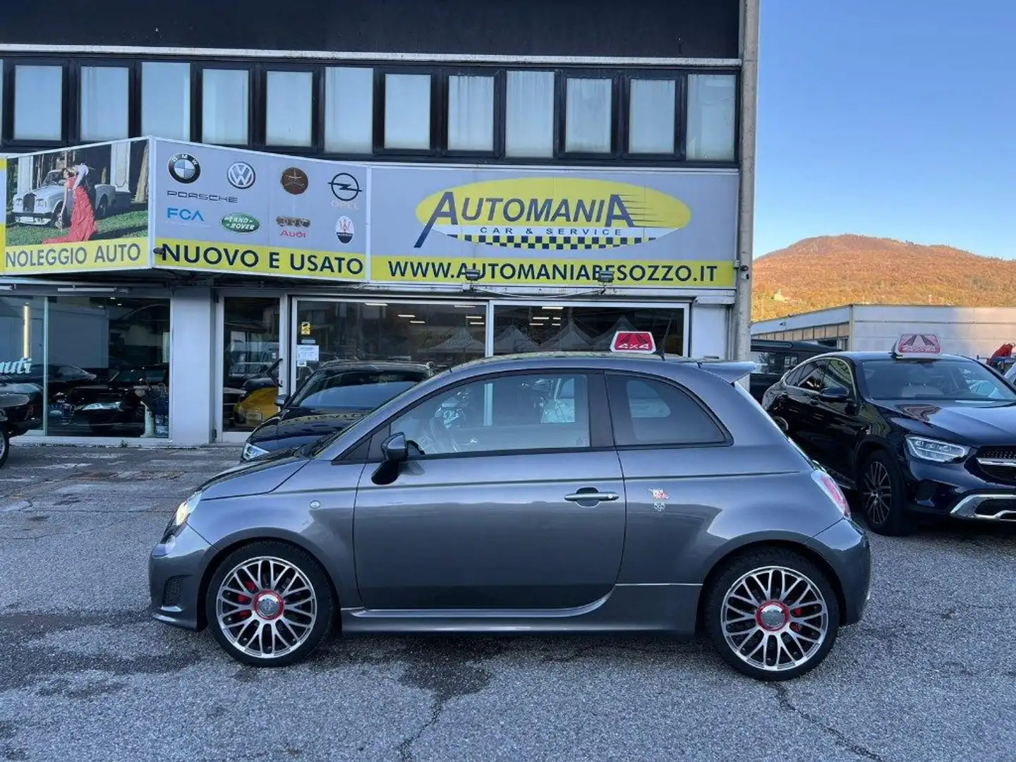 Abarth 595 1.4 Turbo T-Jet 160 CV MTA Competizione Grijs - 2