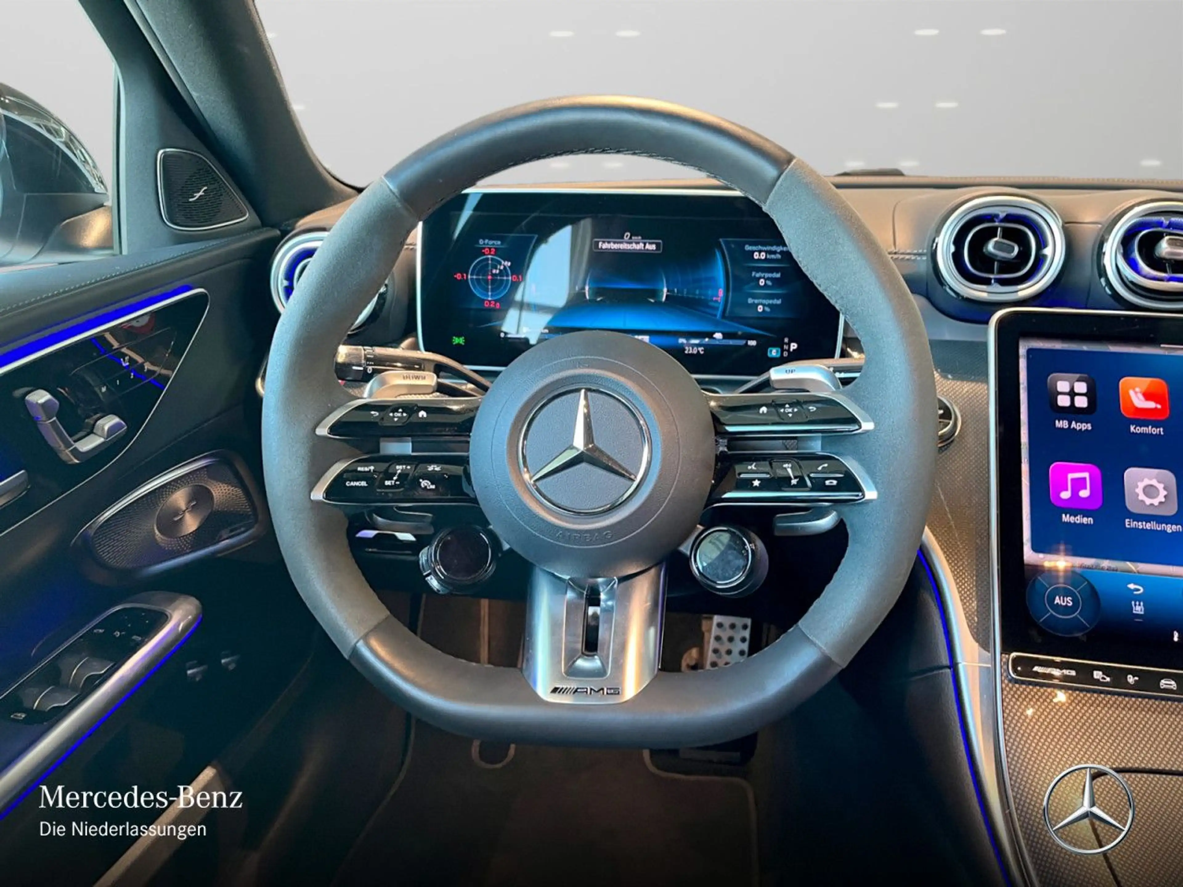 Mercedes-Benz C 63 AMG C 63 S E NIGHT+DRIVERS+PANO+360+BURMESTER+KEYLESS — photo 12