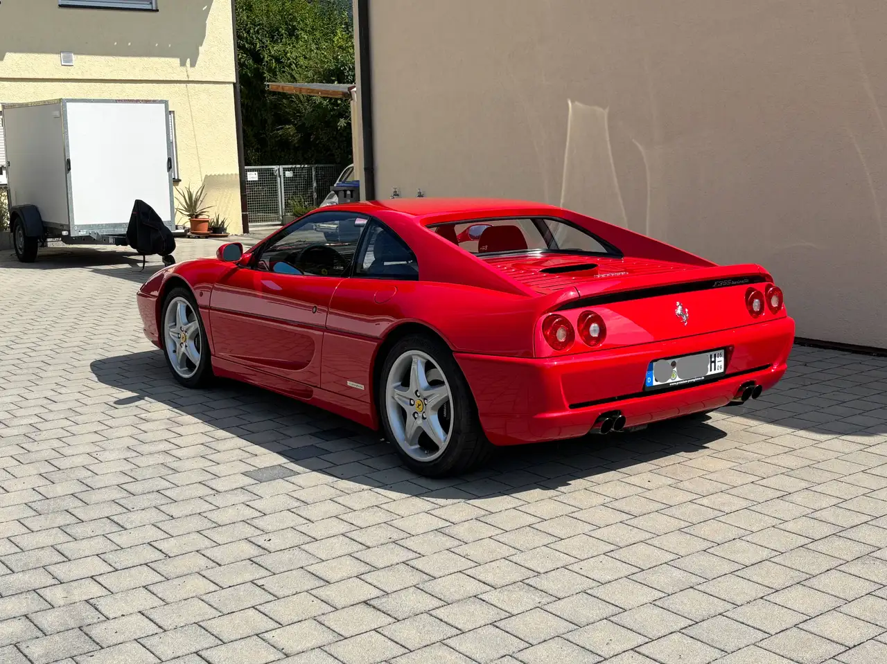 Ferrari F355 GTB coupe Handschalter H-Kennzeichen Top Zustand, foto 3