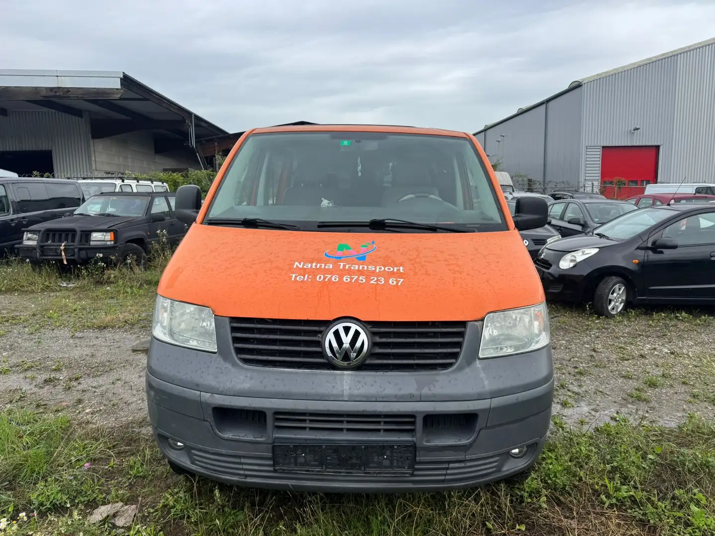 Volkswagen T5 Kombi Kombi lang Portocaliu - 2