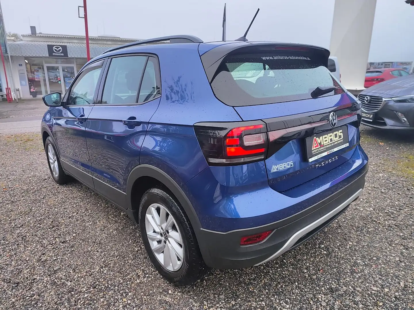 Volkswagen T-Cross 1,0 TSI Life DSG Automatik Blau - 2