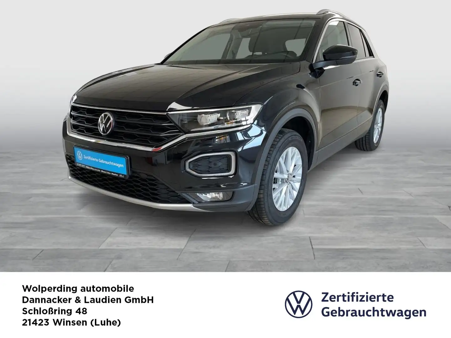 Volkswagen T-Roc 1.5 TSI DSG Style Bluetooth LED Klima Schwarz - 1