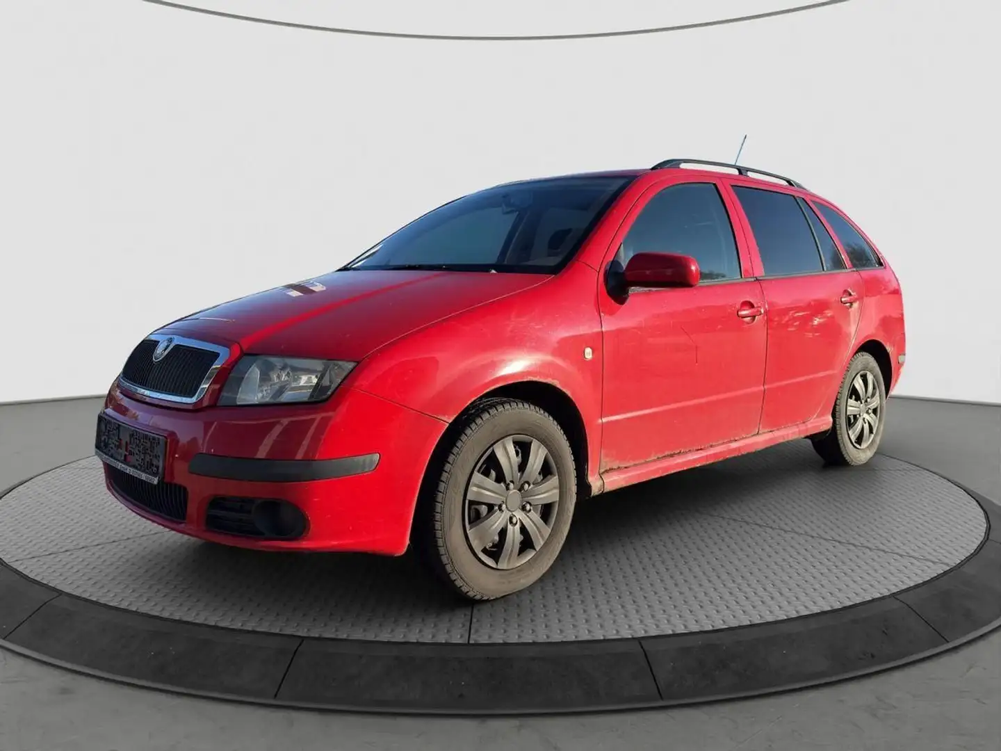 Skoda Fabia Combi 1.4 16V Cool Edition Rot - 1