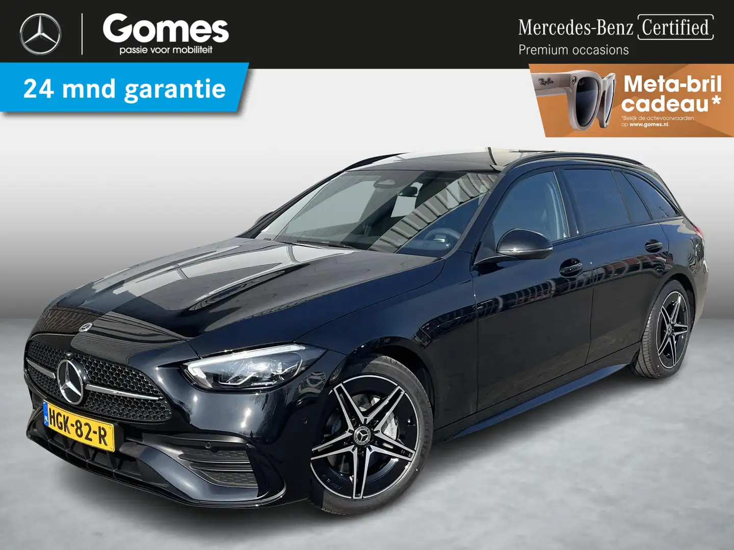 Mercedes-Benz C 180 Estate Star Edition AMG | Night Pakket | Panoramad Negro - 1