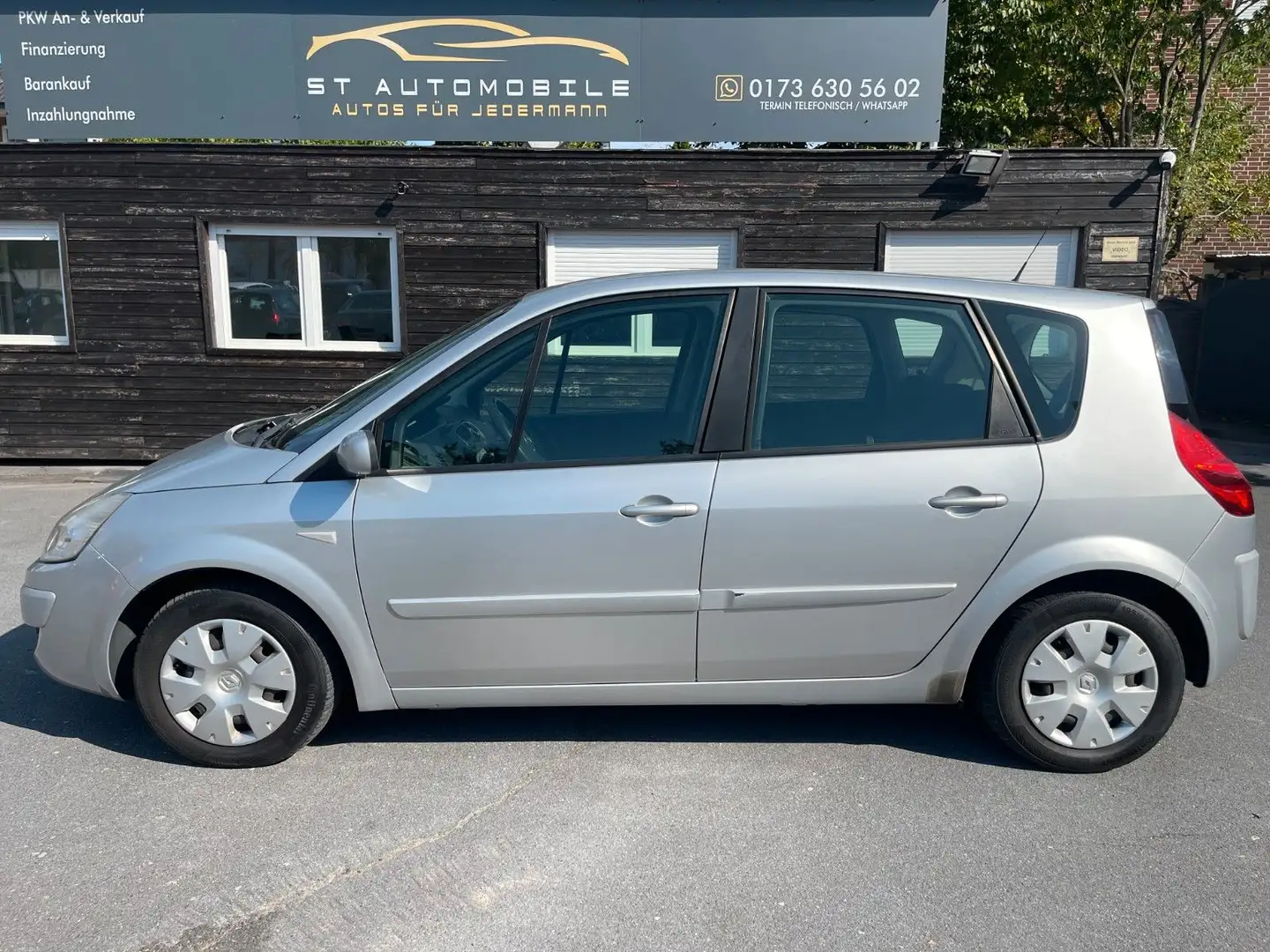 Renault Scenic II 1.6 Avantage 1HD*MFL*MAL*BC*FFB*TÜV Silber - 2