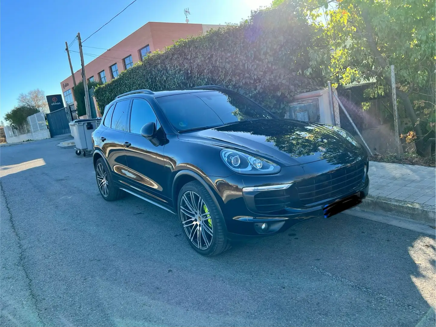 Porsche Cayenne S E-Hybrid Negro - 1