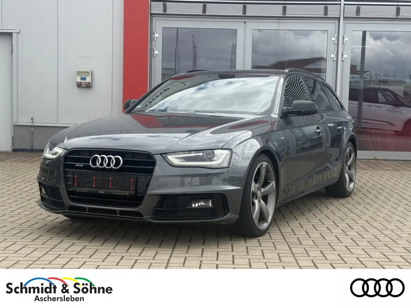 Audi A4 Avant 2.0 TDI S line quattro NUR HÄNDLER! Klima Grijs - 1