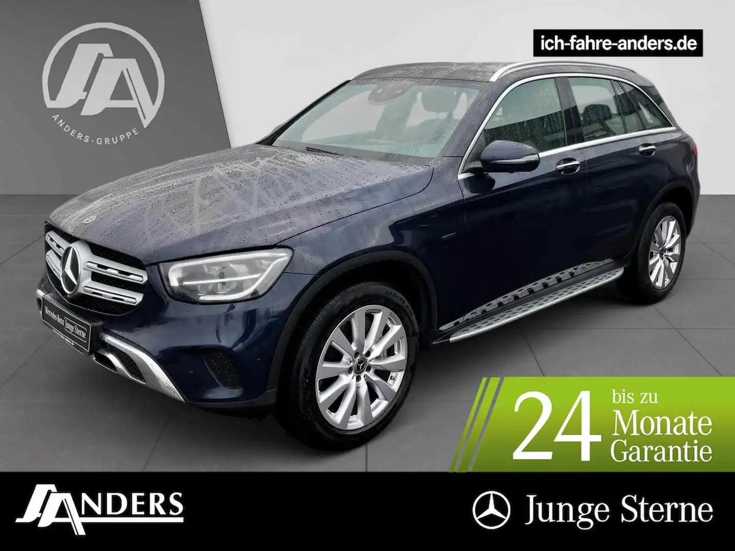 Mercedes-Benz GLC 300 de 4M MBUX+Memo+LED+Dist+36+Pano+Key+HUD Albastru - 1