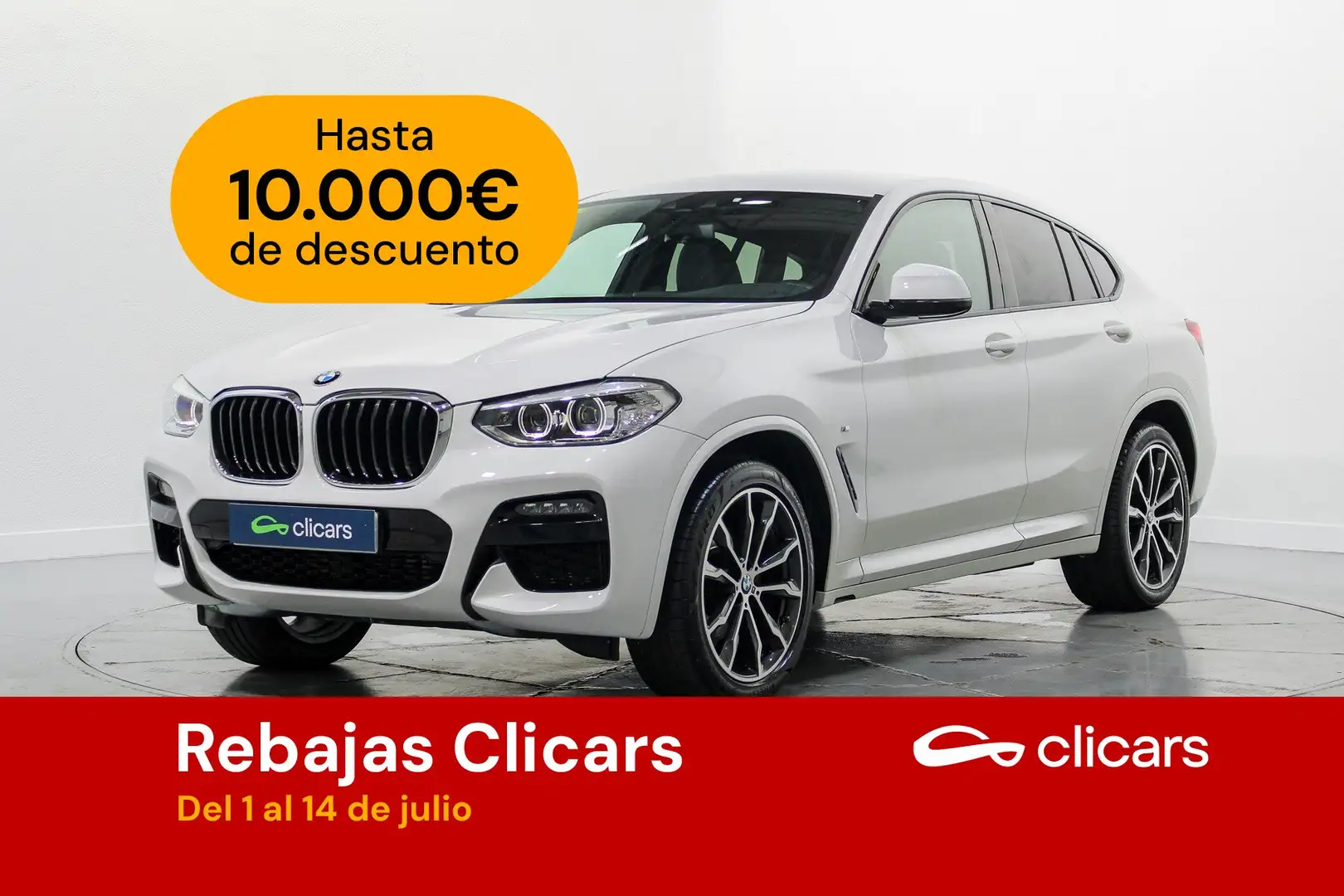 BMW X4 xDrive 20dA Blanc - 1