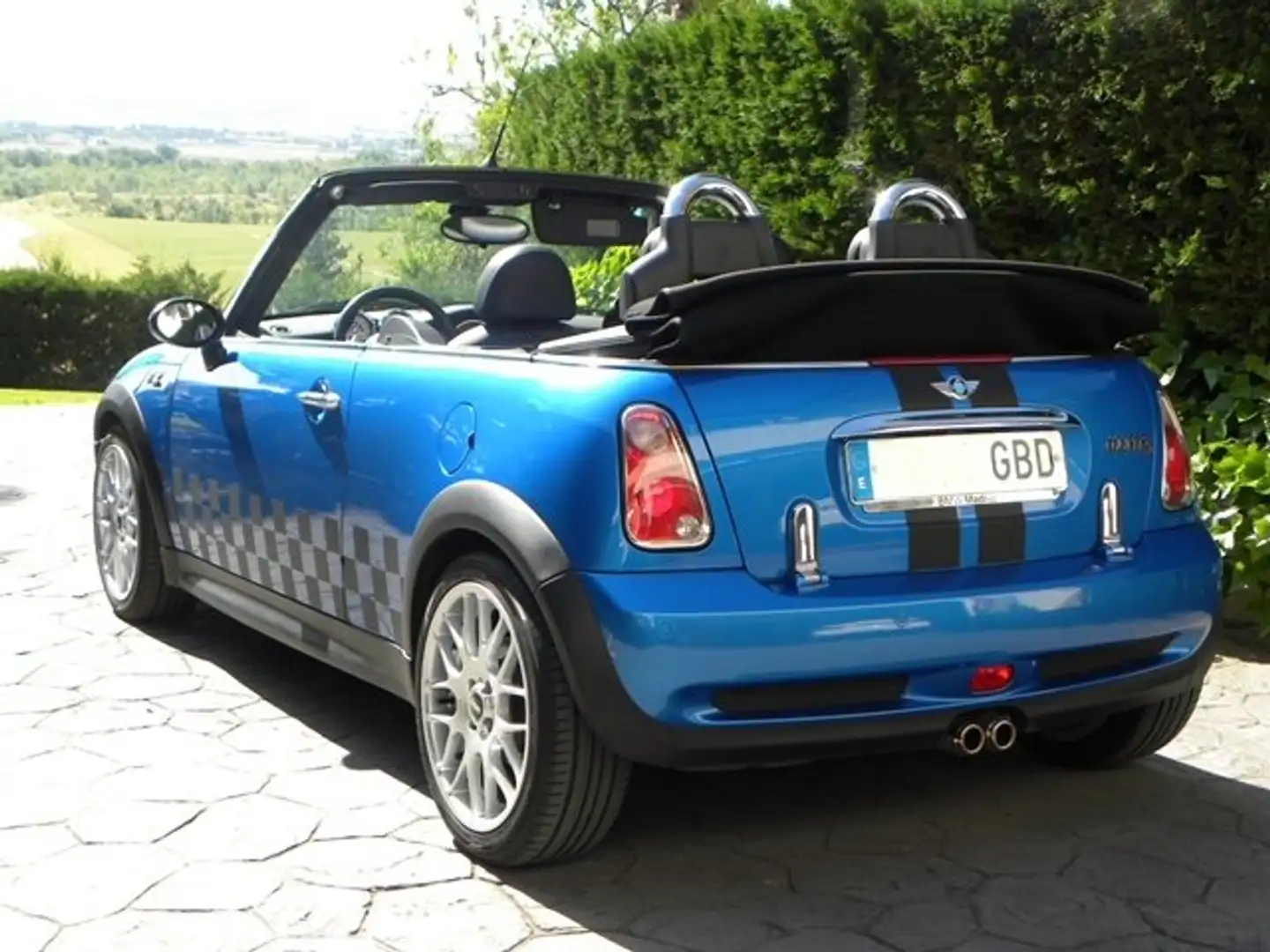 MINI Cooper S Cabrio Blau - 2