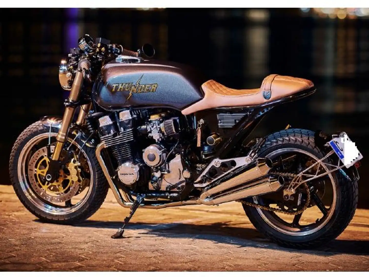 Honda CBX 750 CAFE RACER Gris - 2