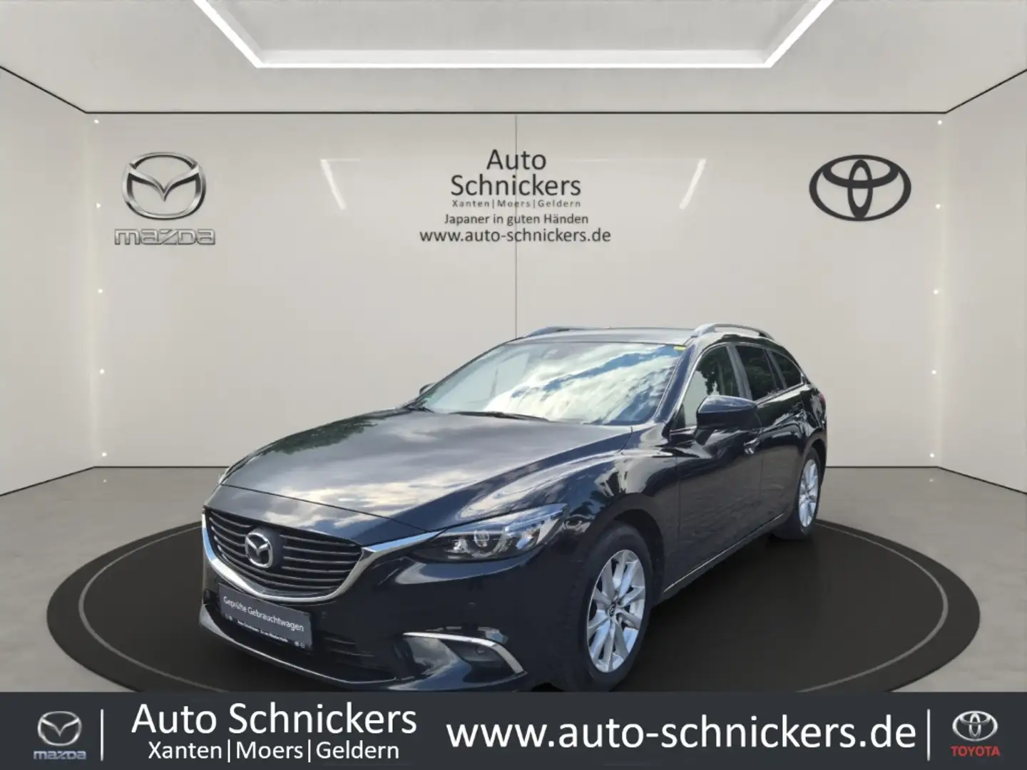 Mazda 6 SKY-G Exclusive-Line+8FACH+OPTISCHE MÄNGEL !! Noir - 1