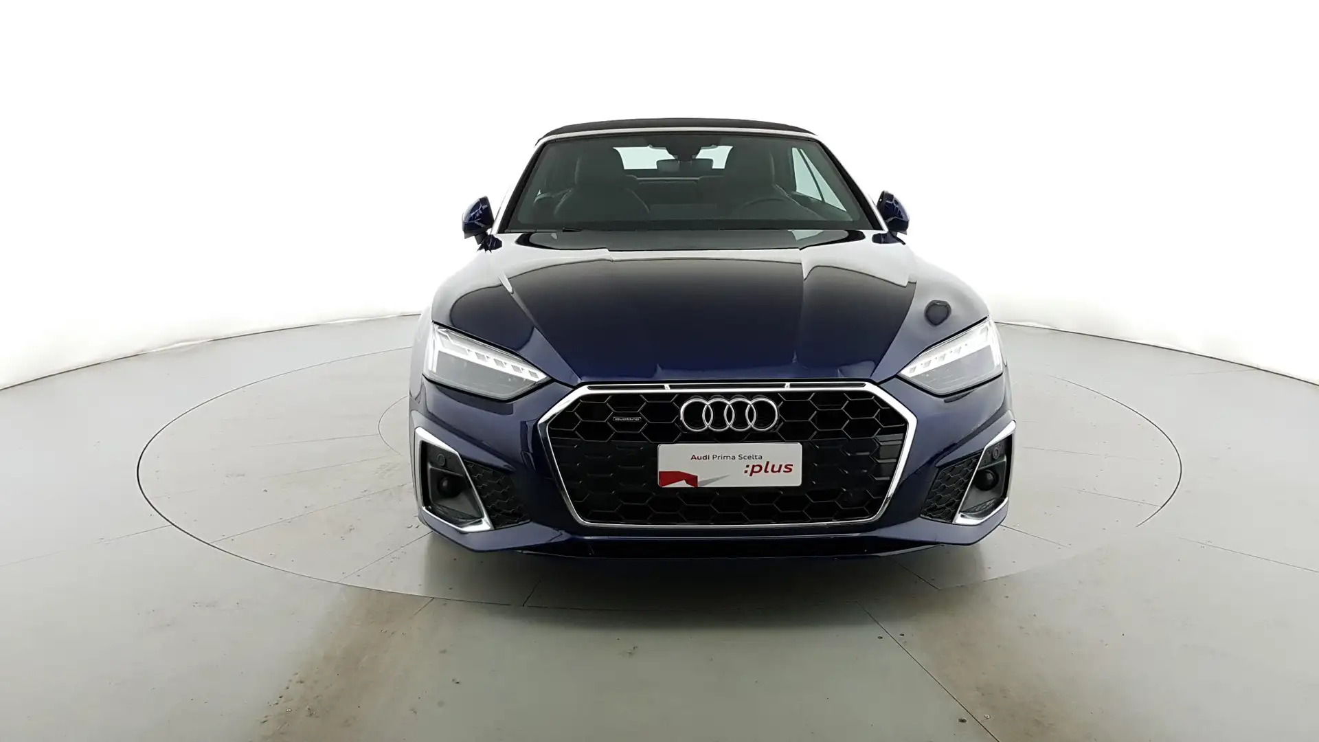 Audi A5 Cabrio 40 2.0 tdi mhev S line edition quattro 204c Blu/Azzurro - 2