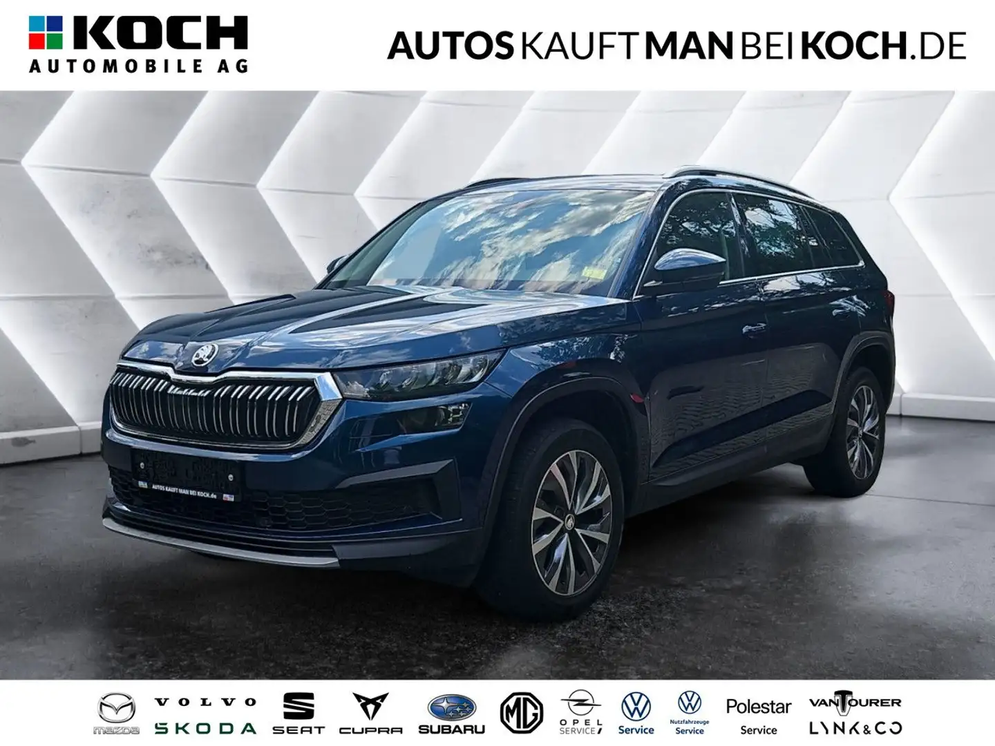 Skoda Kodiaq 1.5 TSI ACT Style NAVI el. Hklappe LED Bleu - 1