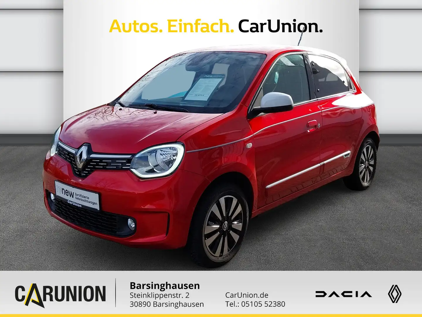 Renault Twingo Electric Techmo Rot - 1