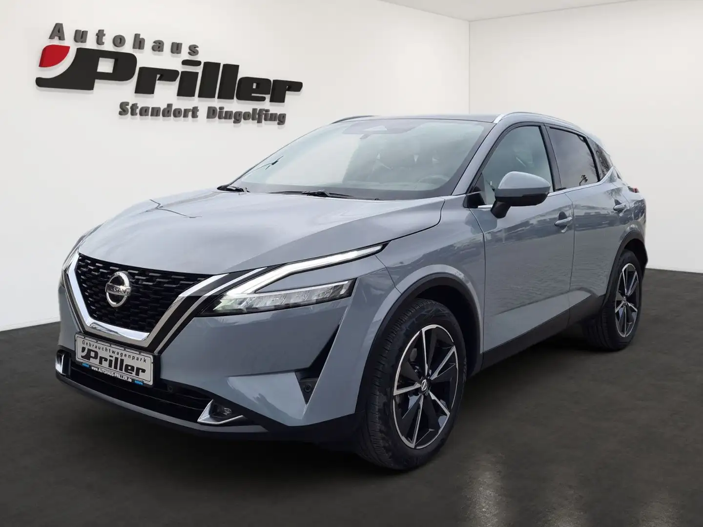 Nissan Qashqai 1.3 DIG-T Tekna/NAVI/LED/HUD/Apple/PGD Gri - 1