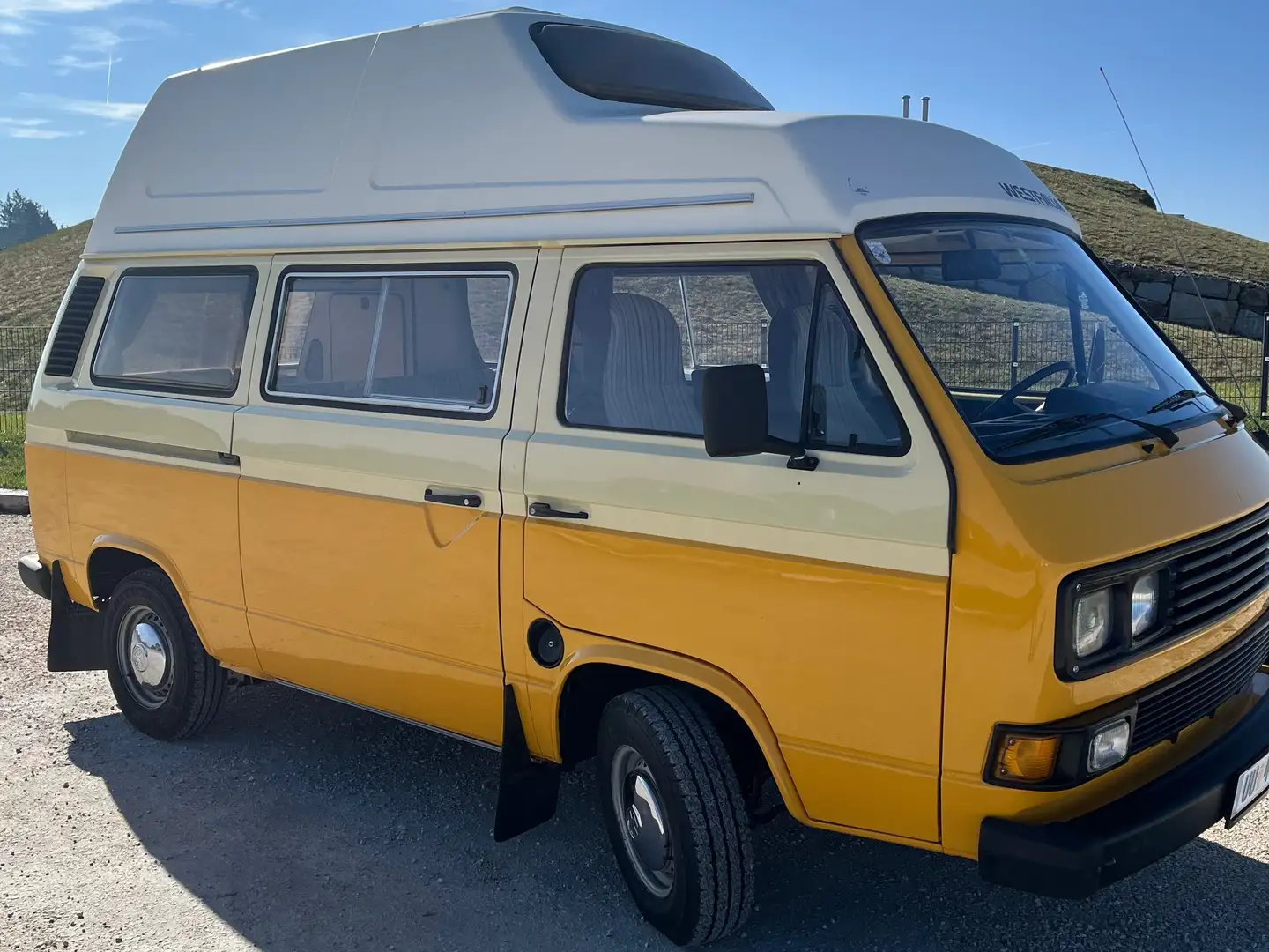 Volkswagen T3 Westfalia Jaune - 2