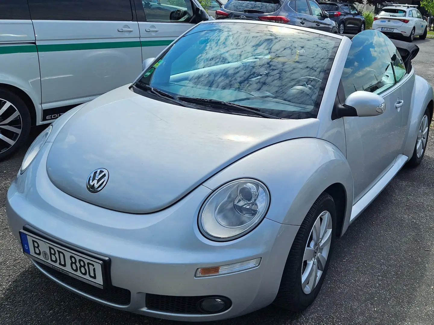 Volkswagen New Beetle New Beetle Cabriolet 1.9 TDI DPF Silber - 1