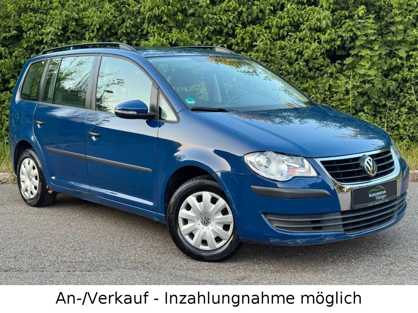 Volkswagen Touran 1.6 Conceptline TEMPO | SHZ | 2. HAND Blau - 2