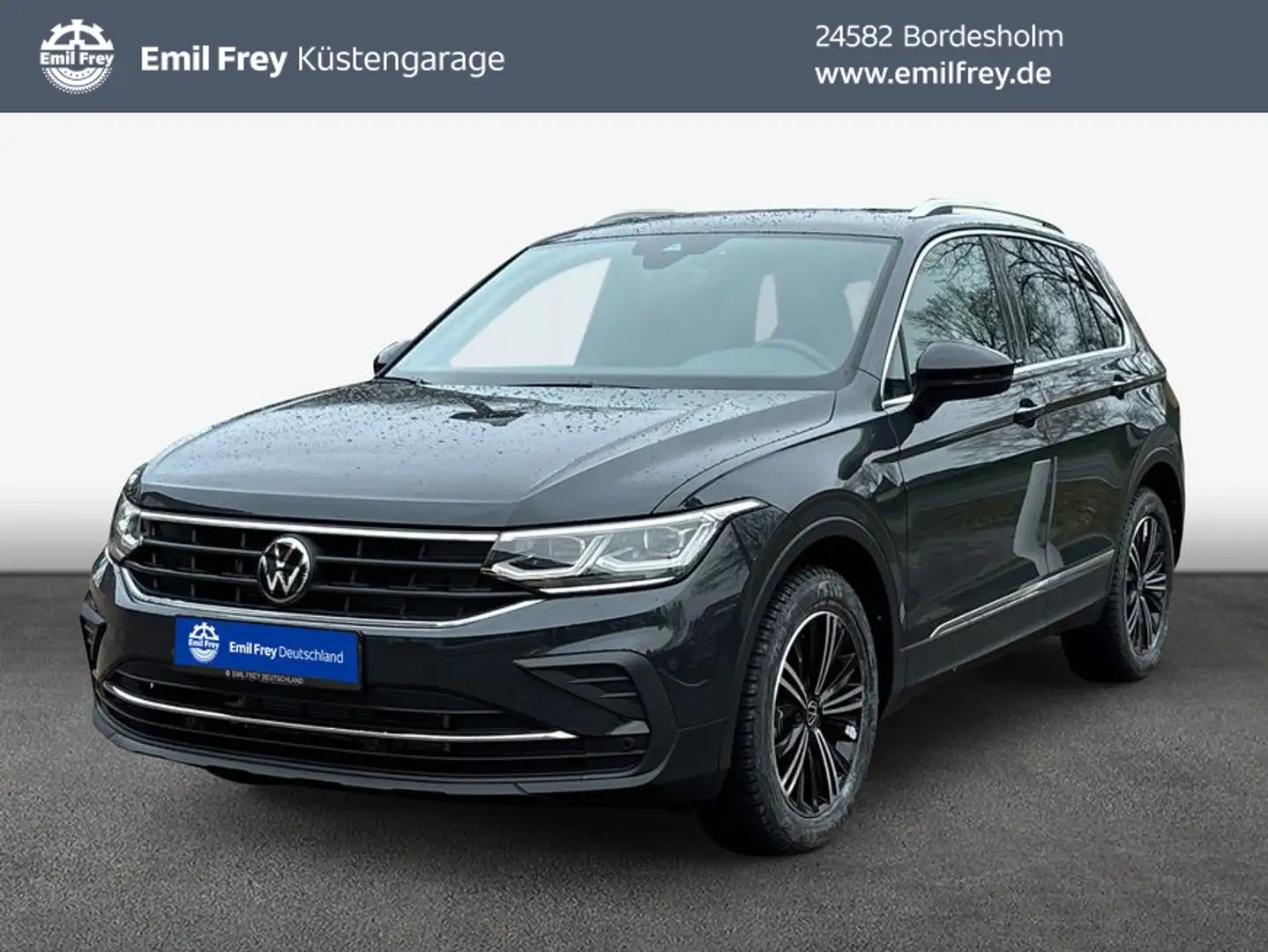 Volkswagen Tiguan 2.0 TDI Move AHK RFK GJR LED PANO Grau - 1