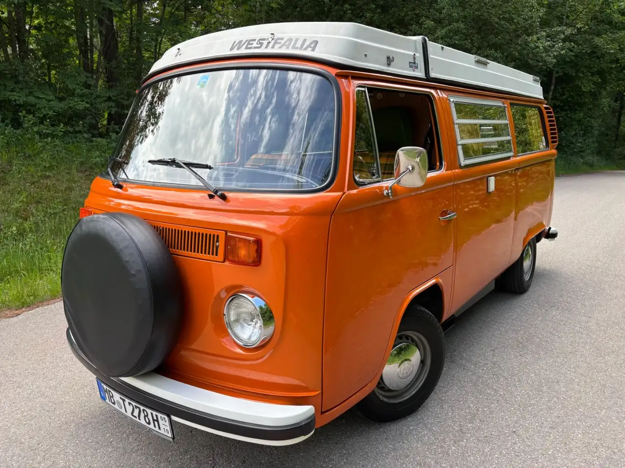 Volkswagen T2 Westfalia Helsinki Erstlack kl+gr Westf.-Zelt, foto 1
