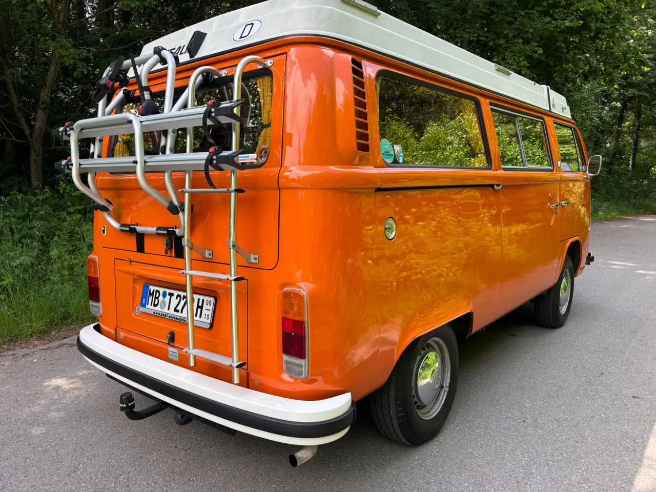 Volkswagen T2 Westfalia Helsinki Erstlack kl+gr Westf.-Zelt, foto 5
