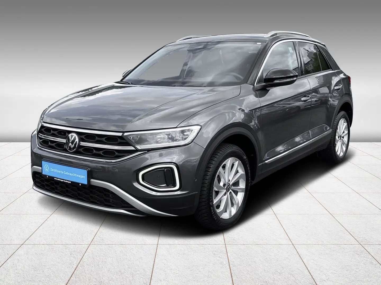 Volkswagen T-Roc Style 1.5 TSI DSG Sitzheizung Einparkhilfe Grau - 2