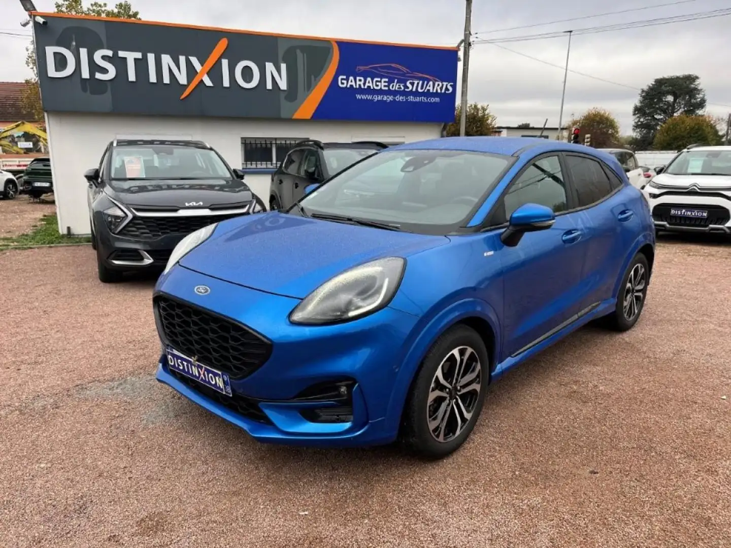 Ford Puma 1.0 mHEV - 125 S\u0026S ST Line + Pack Hivers Blau - 2