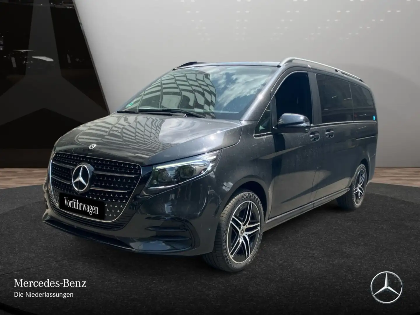 Mercedes-Benz V 300 d 4M AVANTGARDE+Allrad+AMG+9G+AHK+StandHZ Grau - 2