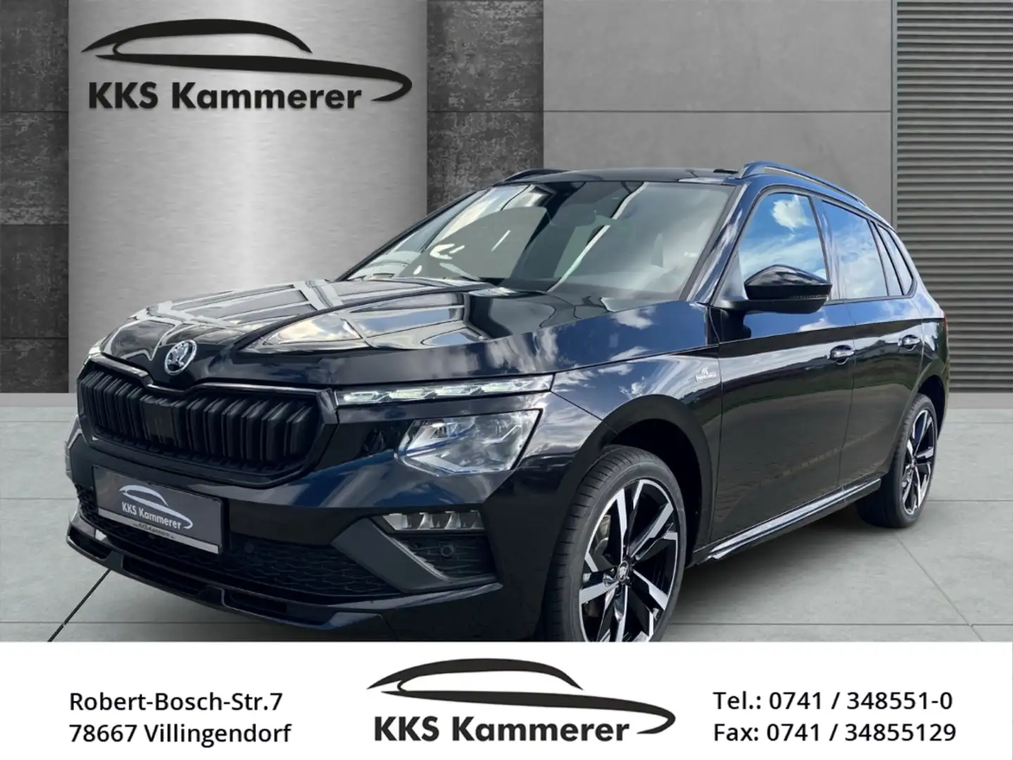 Skoda Kamiq Monte Carlo 1.5 TSI Matrix RFK AHK el. Heckkl. Schwarz - 1
