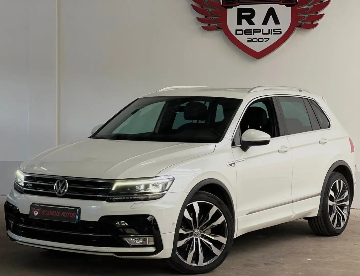 Volkswagen Tiguan R-LINE 2.0 TDI 190CH DSG 4MOTION Bianco - 2
