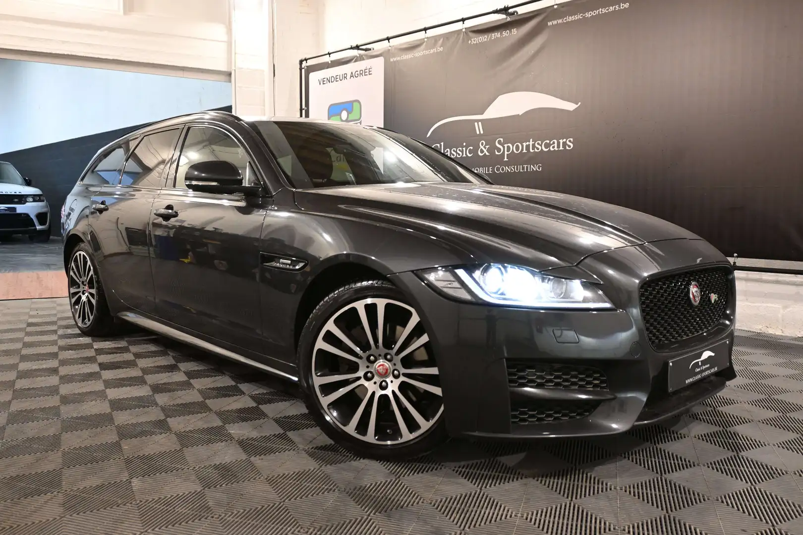 Jaguar XF XF Sportbrake 2.0 D AWD R-SPORT / EURO 6d / FULL Gris - 2