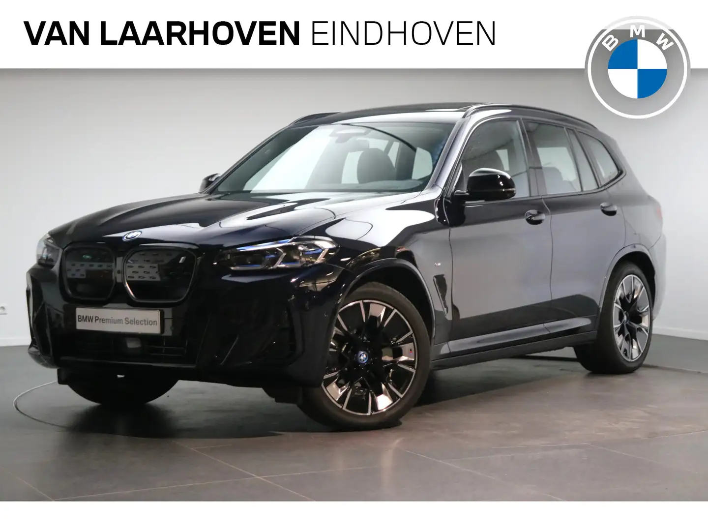BMW iX3 High Executive 74 kWh / Trekhaak / Adaptief M Onde Zwart - 1