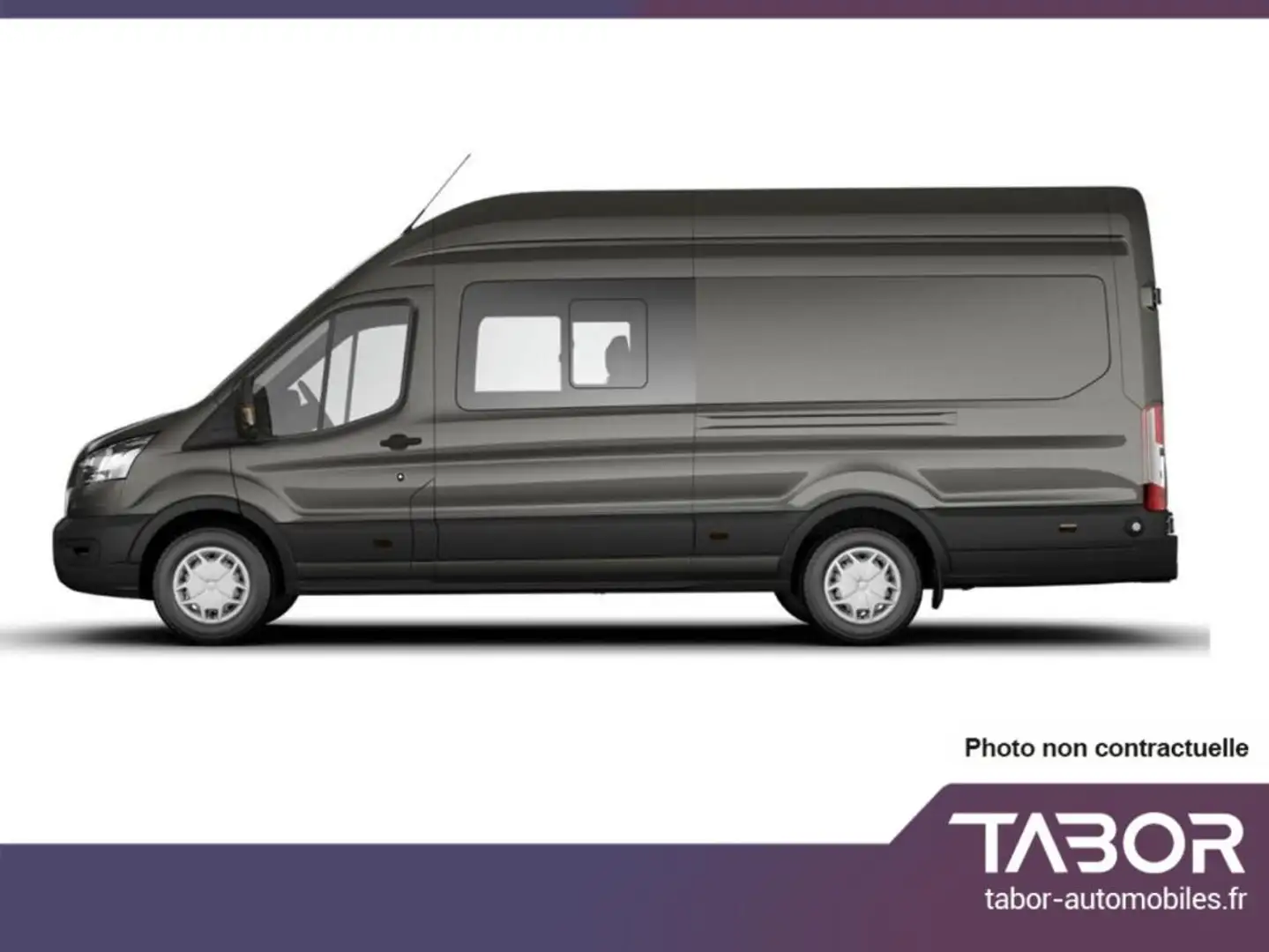 Ford Transit DCiV 350 TDCi 165 RWD L4H3 Trend Gris - 2