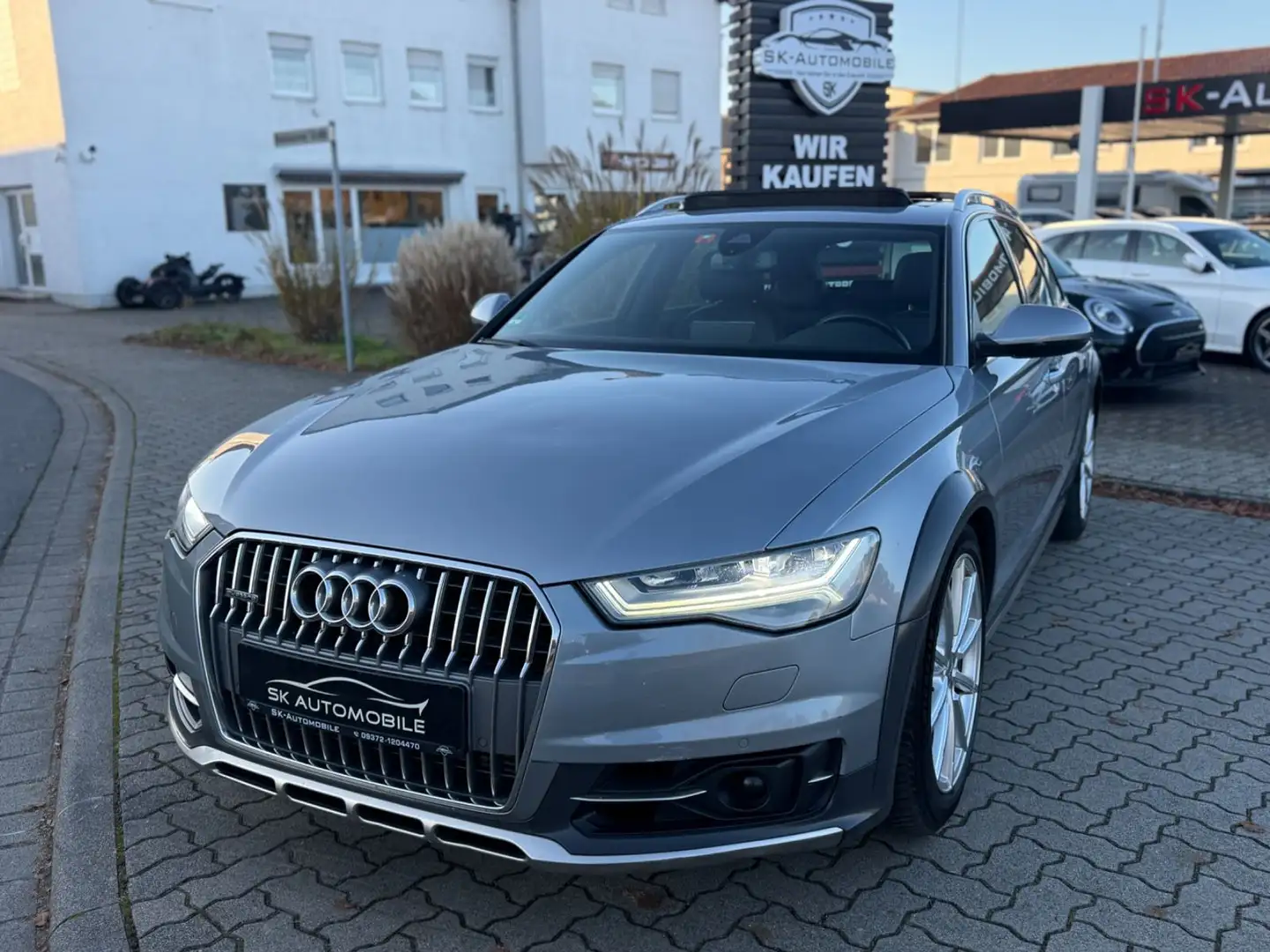 Audi A6 Allroad quattro PANO-KAMERA-ACC-LED-AHK-SHZG Gris - 2