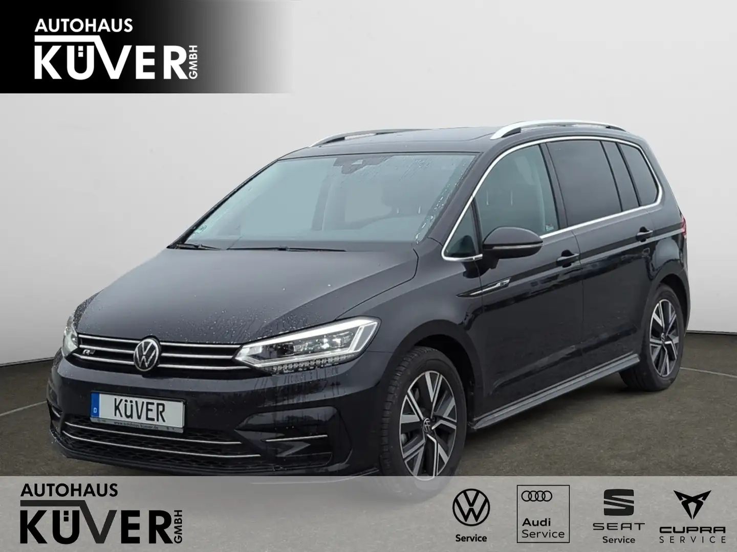 Volkswagen Touran Highline 1,5 TSI DSG R-Line Navi+Pano+ACC Schwarz - 1