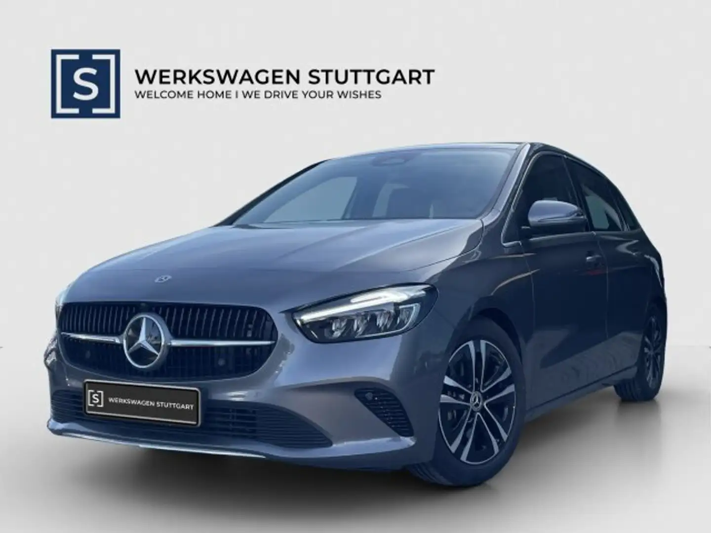 Mercedes-Benz B 200 B 200 Progressive 7G AHK LED Kam autHeck VorrDis Grau - 1