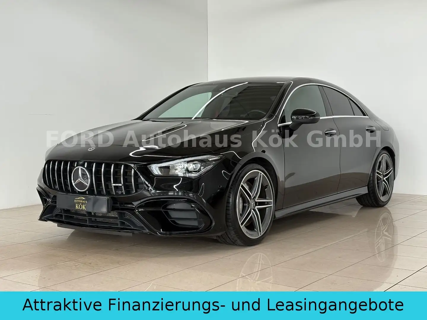 Mercedes-Benz CLA 45 AMG 4Matic Limousine RFK SHZ LED Assisten Schwarz - 1
