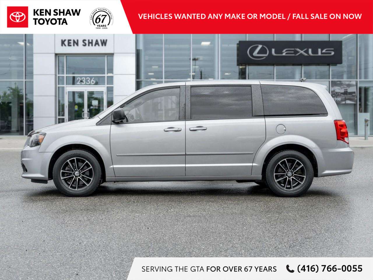 2017 Dodge Grand Caravan SXT / Rear DVD / Alloy Wheels — снимка 1