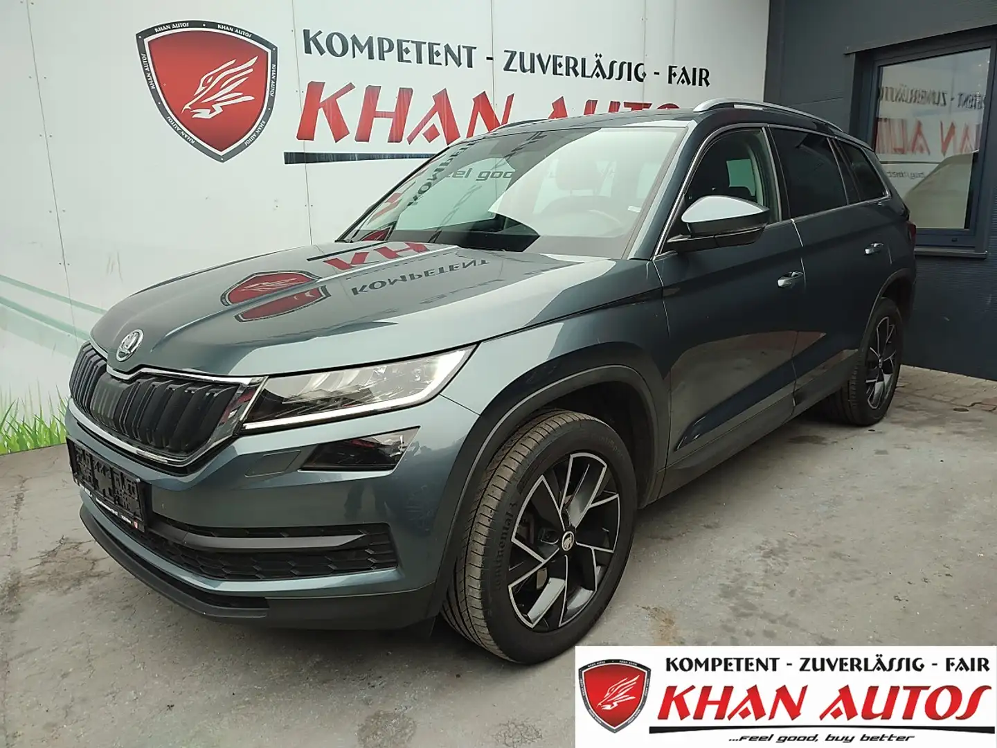Skoda Kodiaq 2,0 TDI SCR 4x4 Style DSG Grau - 1