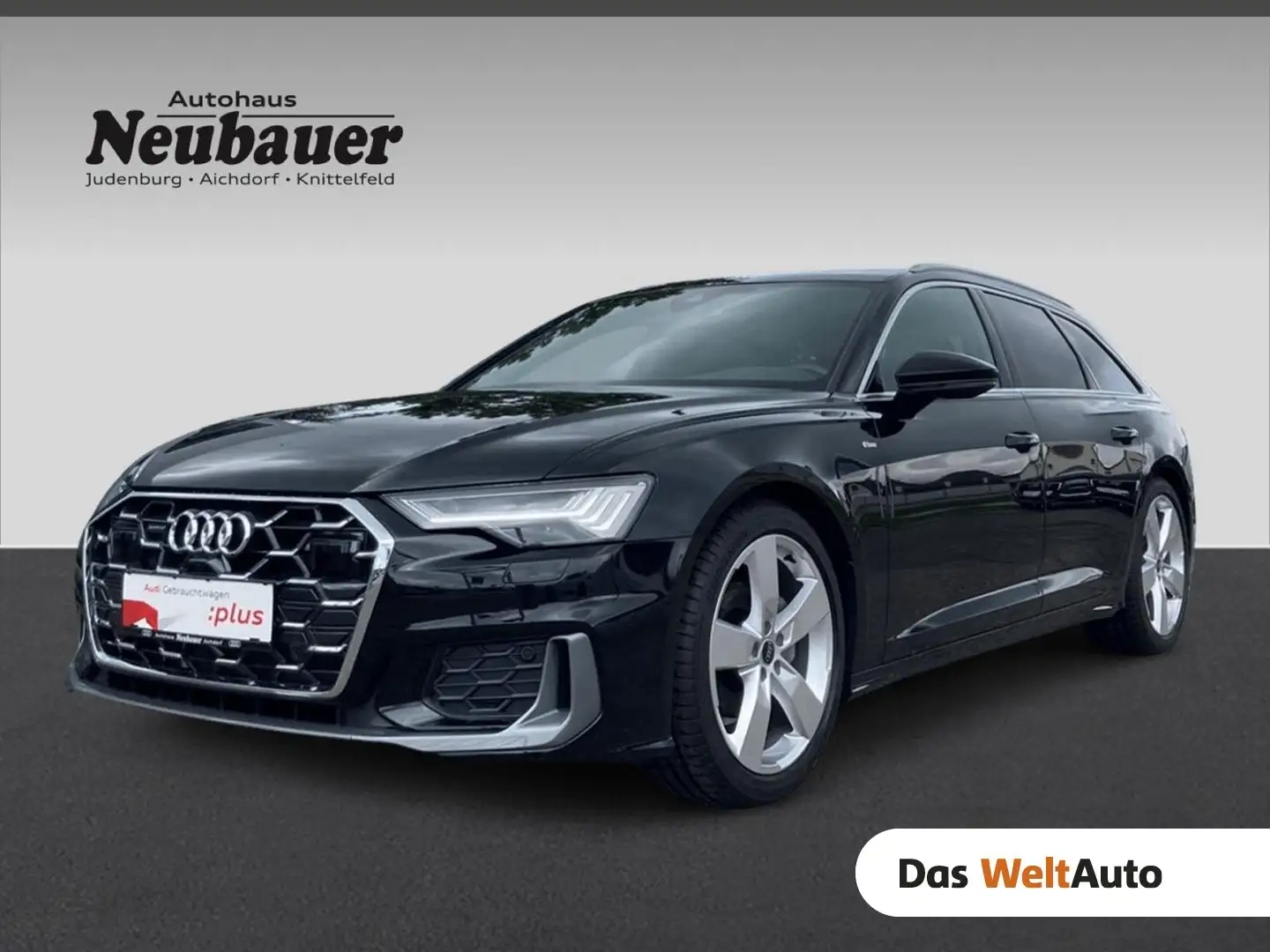 Audi A6 40 TDI quattro S line Schwarz - 1