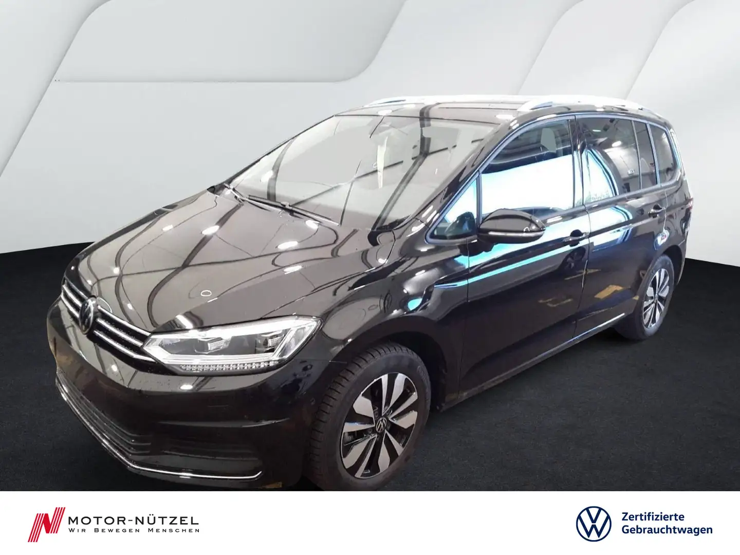 Volkswagen Touran 1.5 TSI DSG GOAL MATRIX+NAVI+AHK+ACC+7SI Schwarz - 1