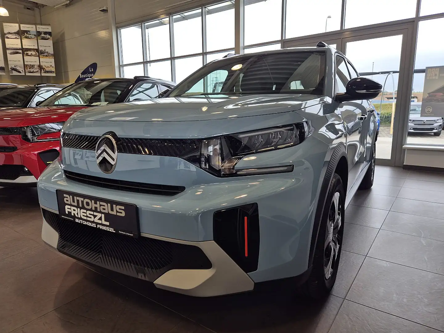 Citroen C3 Aircross Turbo 100 S&S 6-Gang-Manuell Plus Blau - 1
