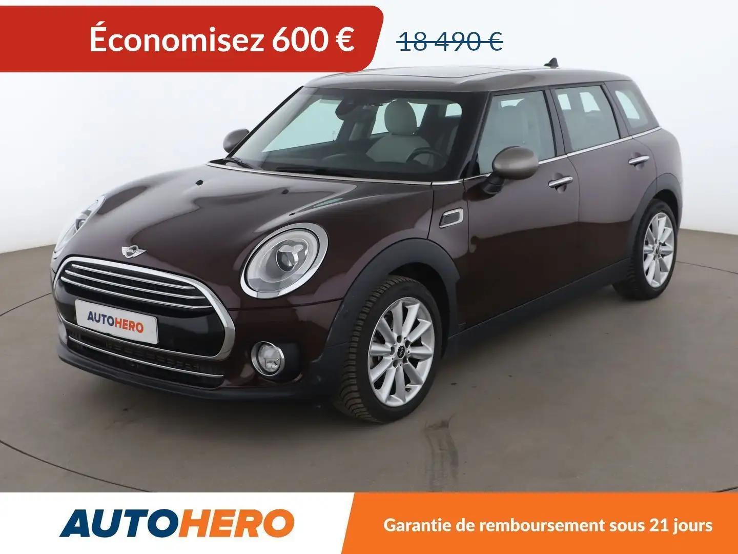 MINI Cooper Clubman Cooper Exquisite BVA6 Rouge - 1