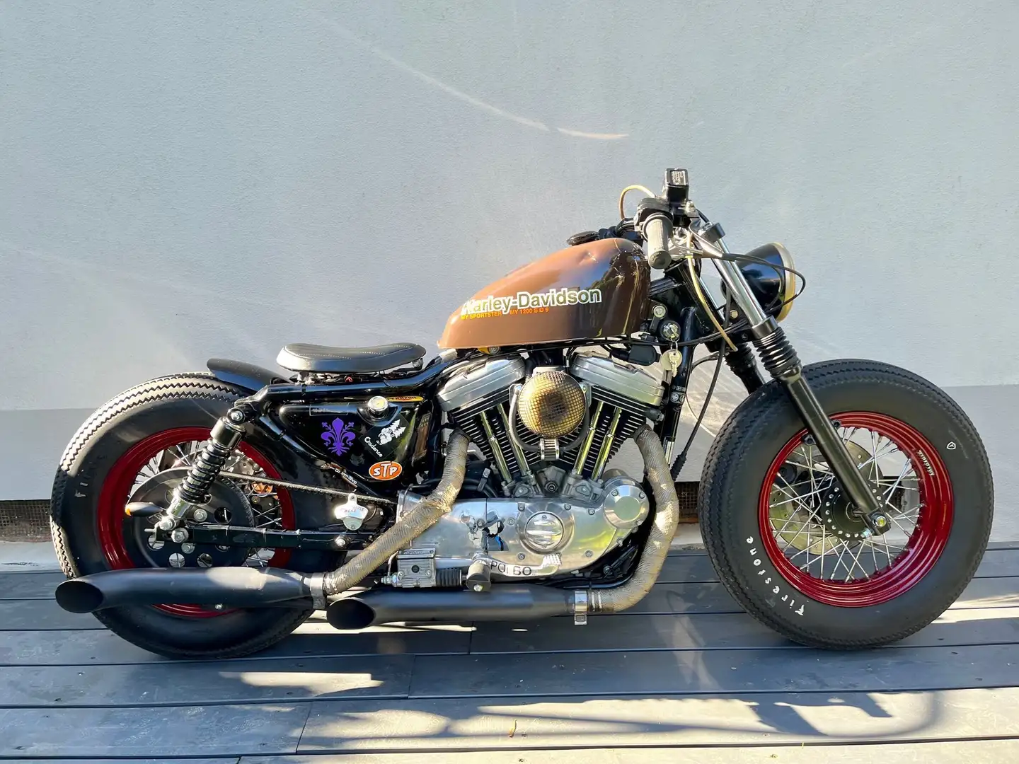 Harley-Davidson Sportster 1200 Braun - 1
