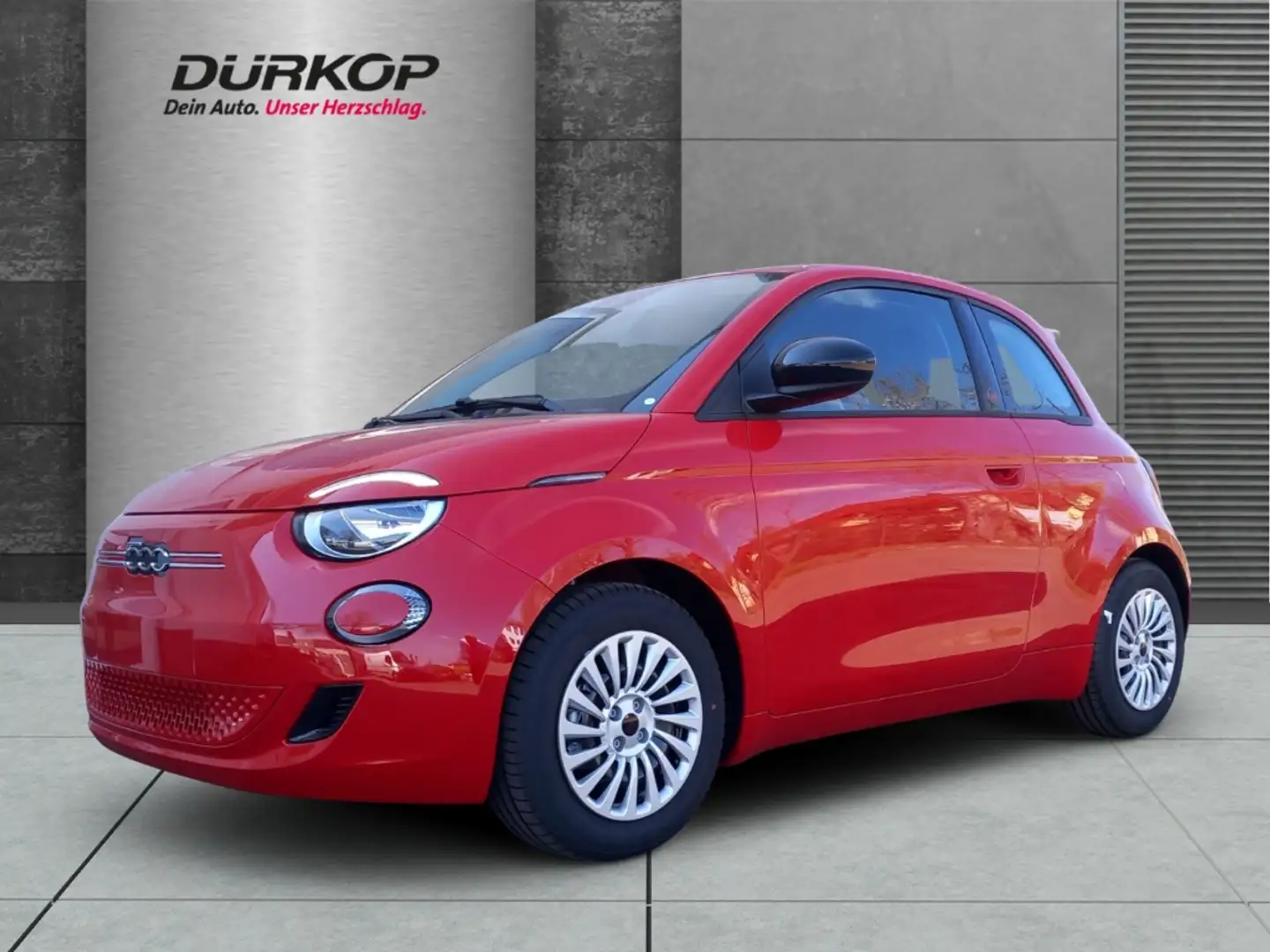 Fiat 500e Red Aktionsleasing Navi Apple CarPlay Android Auto Rouge - 1